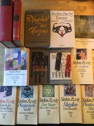 Stefan zweig 14x buch essays - stefan, [14x